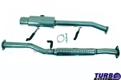 CatBack výfukový systém TurboWorks - Subaru Impreza WRX 1996-2002