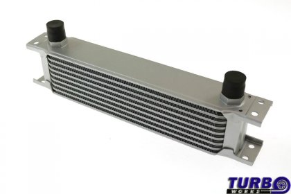Chłodnica Oleju TurboWorks 9-rzędowa 260x70x50 AN10 Silver