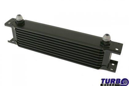 Chłodnica Oleju TurboWorks 9-rzędowa 260x70x50 AN8 Black