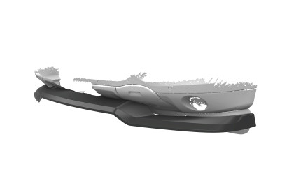 Cup-Spoilerlippe mit ABE für Porsche Cayenne (Typ 9PA) CSL849-M