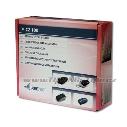 Dálkové ovládání KEETEC CZ 100 KEY