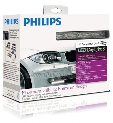 Denní světla Philips LED DayLight 8 12824WLEDX1