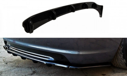 Difuzor zadního nárazníku BMW 3 E46 Coupe Mpack 1999-2003 carbon look