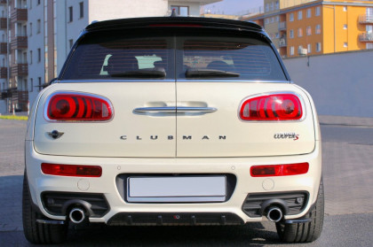Difuzor zadního nárazníku MINI CLUBMAN S MK2 (F54) JCW 2015-  černý lesklý plast