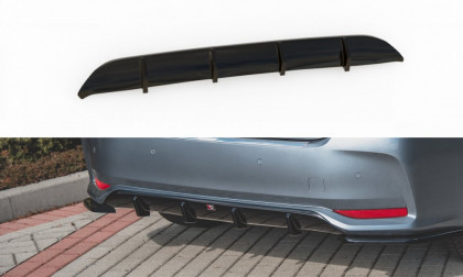 Difuzor zadního nárazníku Toyota Corolla XII Sedan 2019- carbon look