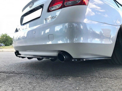Difuzor zadního nárazníku V.2 Lexus GS 300 Mk3 Facelift 2008-2012 carbon look