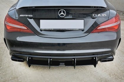 Difuzor zadního nárazníku V.2 Mercedes CLA A45 AMG C117 Facelift 2017-