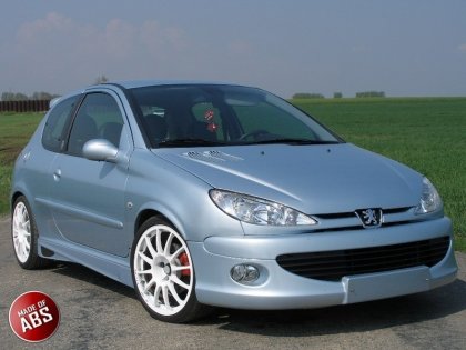 Dokładki Progów Peugeot 206 < AF >