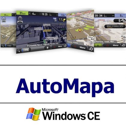 Doživotní Licence navigace, Windows AUTOMAPA W-EU