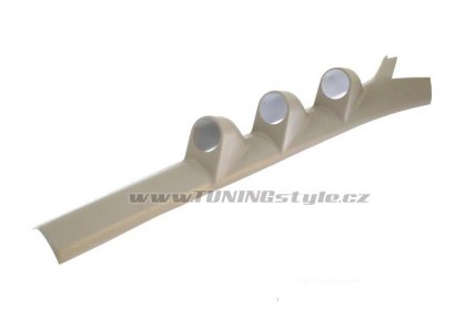 Držák budíků Peugeot 206 PRO Sloupek 3x52mm Gray