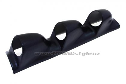 Držák budíků PRO-Racing Sloupek 3x52mm Black