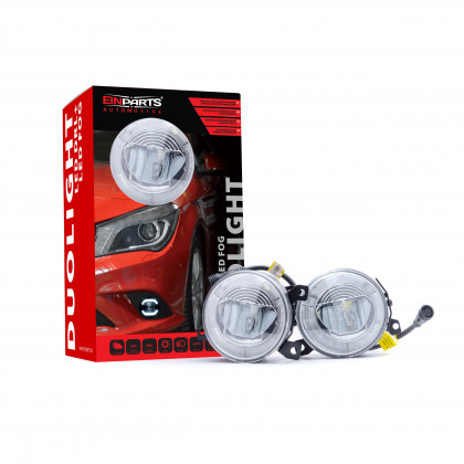 DUOLIGHT DL02 LED Světla Pro Denní Svícení s Mlhovkami