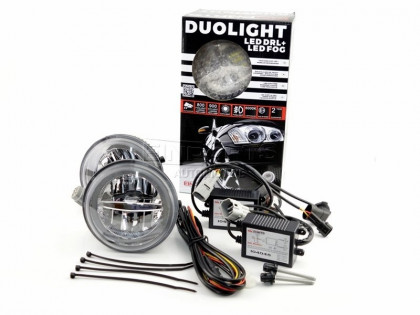 DUOLIGHT DL30 LED Světla Pro Denní Svícení s Mlhovkami