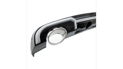 Dyfuzor Audi A3 8V Facelift Tył z końcówkami