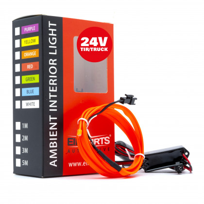 EPAL1M RED LED světlovodný pásek 1m (červený) 24V