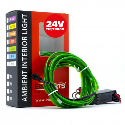 EPAL3M GREEN LED světlovodný pásek 3m (zelený) 24V
