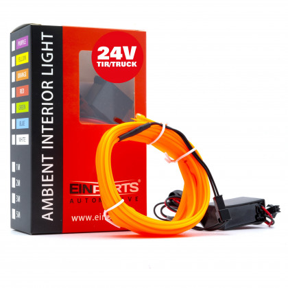 EPAL3M ORANGE LED světlovodný pásek 3m (oranžový) 24V