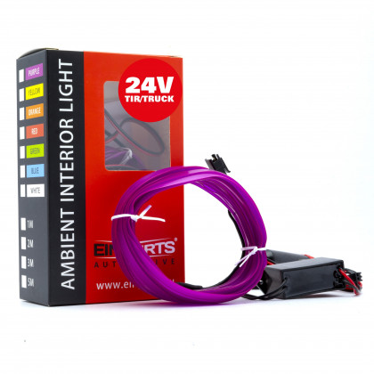 EPAL3M PURPLE LED světlovodný pásek 3m (fialový) 24V
