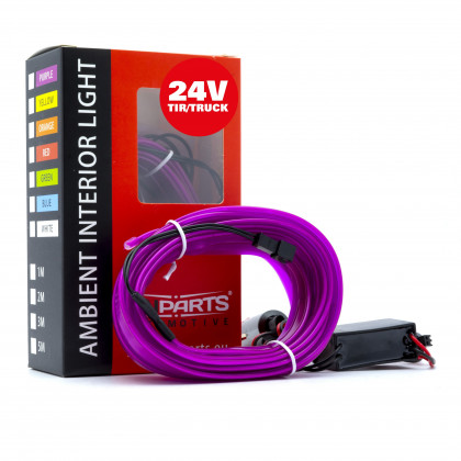 EPAL5M PURPLE LED světlovodný pásek 5m (fialový) 24V