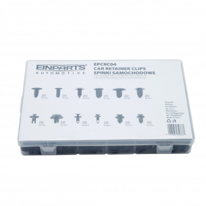 EPCRC04 CAR RETAINER CLIPS 240 PCS