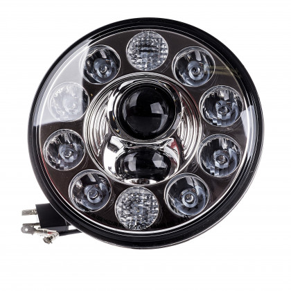 EPH01 BI-LED HEADLIGHT 7" CHROME
