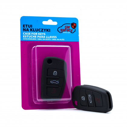 EPKC102 BLACK CAR KEY COVER AUDI