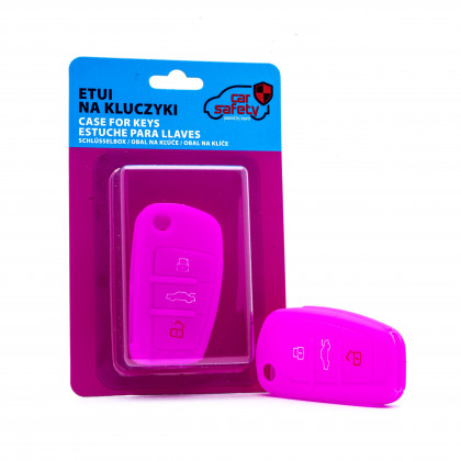 EPKC109 PINK CAR KEY COVER AUDI