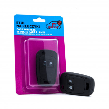 EPKC20 BLACK CAR KEY COVER CHEVROLET OPEL VAUXHALL