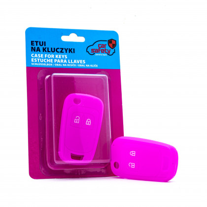 EPKC27 PINK CAR KEY COVER CHEVROLET OPEL VAUXHALL