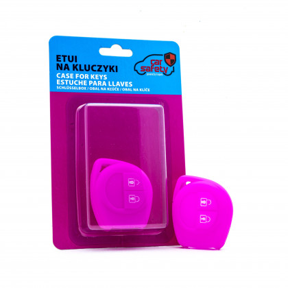 EPKC36 PINK CAR KEY COVER FIAT OPEL SUZUKI