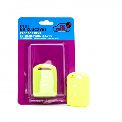 EPKC80 NEON GREEN CAR KEY COVER OPEL