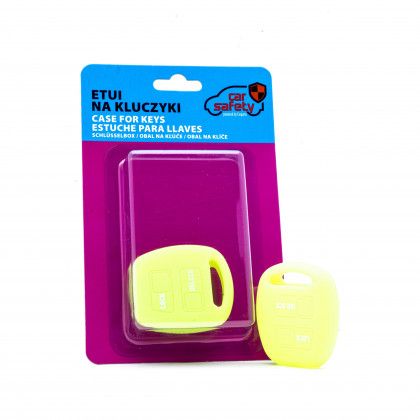 EPKC98 NEON GREEN CAR KEY COVER TOYOTA