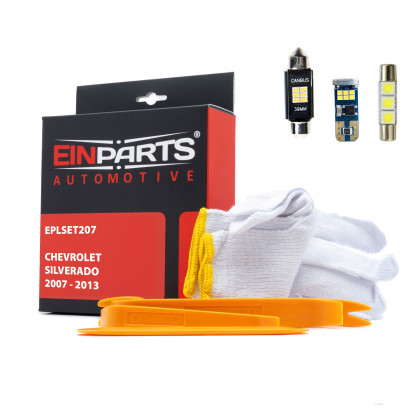 EPLSET207 Sada LED žárovek do interiéru CHEVROLET SILVERADO (2007 - 2013)