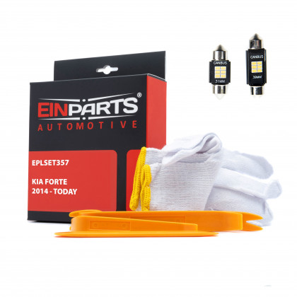EPLSET357 Sada LED žárovek do interiéru KIA FORTE (2014 - DODNES)