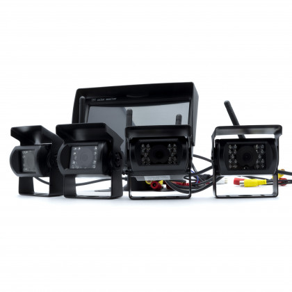 EPP053 4 CAR CAMERAS SET WITH SCREEN