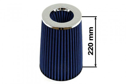 Filtr kuželovitý SIMOTA JAUWS-022A 60-77mm Blue
