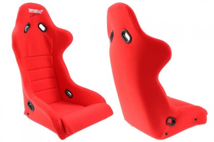 Fotel Sportowy Bimarco Cobra II Welur Red