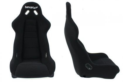 Fotel Sportowy Bimarco Cobra Welur Black