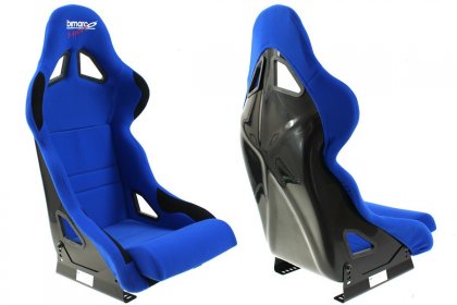 Fotel Sportowy Bimarco Expert II Welur Blue/Black FIA