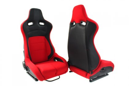 Fotel sportowy Monza Furio Red