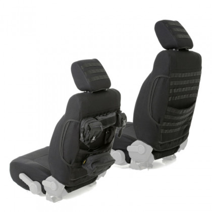 Front seat covers black Smittybilt Custom Fit G.E.A.R.