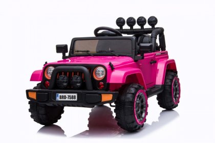 Full Time 4WD Pink Off-Road Vehicle