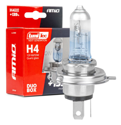 Halogenový duo blistr (2ks) sada LumiTec H4 12V 60/55W LumiTec NEXT GENERATION +135% DUO AMIO-04404