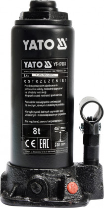 Hever pístový hydraulický 8T