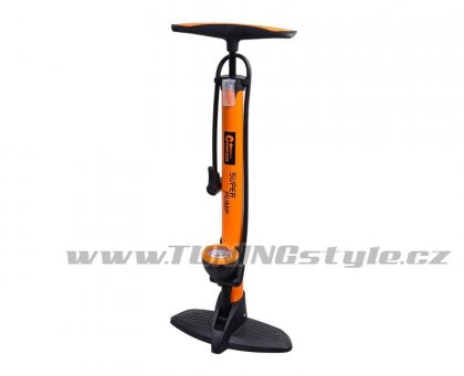 Hustilka ruční 530 x 38mm SUPER PUMP s manometrem