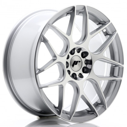 JR Wheels JR18 18x8,5 ET45 5x112/114 Silver Machined Face