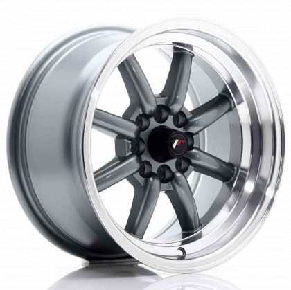 JR Wheels JR19 15x8 ET20 4x100/114 Gun Metal