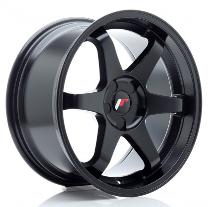 JR Wheels JR3 18x9 ET15-40 5H BLANK Matt Black