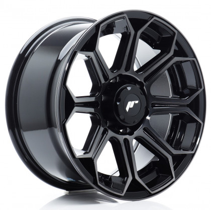 JR Wheels JRX11 18x9 ET25 6x139.7 Black Machined w/Tinted Face