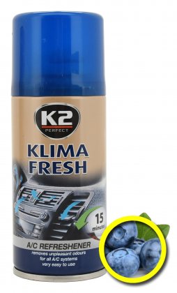 K2 Osvěžovač KLIMA FRESH 150 ml BLUEBERRY